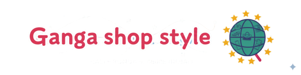 Logotipo ganga shop style